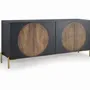 Sideboards - Mango wood and metal sideboard - GINER Y COLOMER