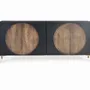 Sideboards - Mango wood and metal sideboard - GINER Y COLOMER