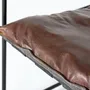 Fauteuils - Fauteuil cuir marron et métal - GINER Y COLOMER