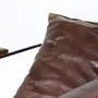 Fauteuils - Fauteuil cuir marron et métal - GINER Y COLOMER