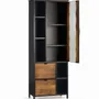 Sideboards - Mango wood and metal display case - GINER Y COLOMER