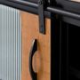 TV stands - TV cabinet in mango wood and metal - GINER Y COLOMER