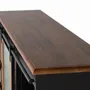 Sideboards - Sideboard in mango wood and black metal - GINER Y COLOMER