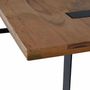Tables basses - Table basse en bois d'acacia et métal - GINER Y COLOMER