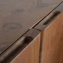 Sideboards - Acacia wood and metal sideboard - GINER Y COLOMER