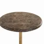 Tables basses - Table d'appoint avec plateau en marbre et pied en métal - GINER Y COLOMER