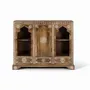 Consoles - Console en bois manguier avec teinte naturelle et blanche - GINER Y COLOMER