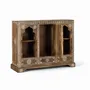 Consoles - Console en bois manguier avec teinte naturelle et blanche - GINER Y COLOMER