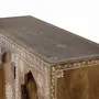 Consoles - Console en bois manguier avec teinte naturelle et blanche - GINER Y COLOMER