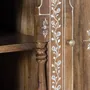Consoles - Console en bois manguier avec teinte naturelle et blanche - GINER Y COLOMER