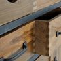 Buffets - Buffet en bois teck et manguier et métal - GINER Y COLOMER