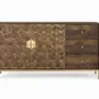 Sideboards - Mango wood and metal sideboard - GINER Y COLOMER