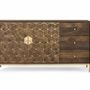 Sideboards - Mango wood and metal sideboard - GINER Y COLOMER
