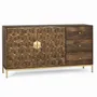 Sideboards - Mango wood and metal sideboard - GINER Y COLOMER
