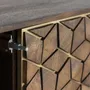 Sideboards - Mango wood and metal sideboard - GINER Y COLOMER