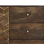 Sideboards - Mango wood and metal sideboard - GINER Y COLOMER