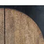 Wardrobe - Wardrobe in mango wood and gold metal - GINER Y COLOMER