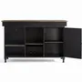 Sideboards - Bar cabinet in mango wood and metal - GINER Y COLOMER