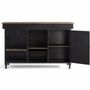 Sideboards - Bar cabinet in mango wood and metal - GINER Y COLOMER