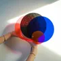 Design objects - Halo lamp - 2-in-1 colored lamp Made in France in recycled plastic - RAYON VERT STUDIO