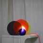 Objets design - Lampe Halo - Lampe 2-en-1 colorée Made in France en plastique recyclé - RAYON VERT STUDIO