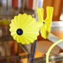 Design objects - Parasol lamp - Clip lamp Made in France in bio-sourced plastic - RAYON VERT STUDIO
