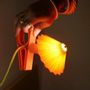 Objets design - Lampe parasol - Lampe pince Made in France en plastique bio-sourcé - RAYON VERT STUDIO
