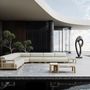 Canapés de jardin - Ensemble modulaire Caleo-natural - SNOC