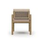 Lawn tables - Caleo-natural Dining Set - SNOC