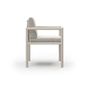 Chaises de jardin - Ensemble de salle à manger en Éclat-bisque - SNOC