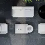 Tables de jardin - Ensemble de table basse en Éclat-bisque - SNOC