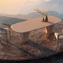 Lawn tables - Savio-ash Dining Table - SNOC