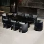 Lawn sofas - Miura-nightfall Dining Set - SNOC