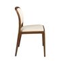 Chairs - Cream leatherette chair - ANGEL CERDÁ