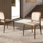 Chairs - Cream leatherette chair - ANGEL CERDÁ