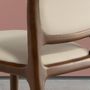 Chairs - Cream leatherette chair - ANGEL CERDÁ