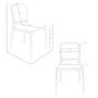 Chairs - Cream leatherette chair - ANGEL CERDÁ