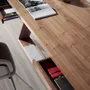 Mobilier et rangements pour bureau - Bureau en bois de noyer et acier noir - ANGEL CERDÁ