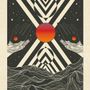 Poster - Inktally Collection - BLUE SHAKER