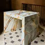 Tables de jeux - Backgammon Jamileh – Table de jeu sculpturale en marbre ou onyx - LIVINGSTONE