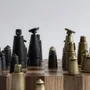 Tables pour hôtels - Chess Set – Échiquier design en bois noble et pièces en aluminium - LIVINGSTONE