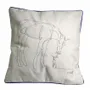 Coussins textile - Housse de coussin 35x35 cm made in FRANCE - COSETTE ET LES LYS