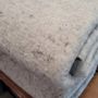 Throw blankets - Wool felt plaid - HELOISE LEVIEUX