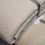 Throw blankets - Wool felt plaid - HELOISE LEVIEUX
