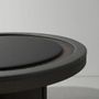 Game tables - Poker Table — High-end game table made of oak, leather and cast iron - LIVINGSTONE