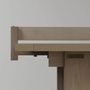 Game tables - Ping Pong Table — Ping pong table made of wood, leather and cast iron - LIVINGSTONE