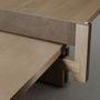 Game tables - Ping Pong Table — Ping pong table made of wood, leather and cast iron - LIVINGSTONE