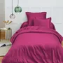 Linge de lit - Housse de couette 100% Coton 140 x 200 cm Magenta - COTON PUR
