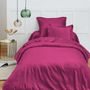 Linge de lit - Housse de couette 100% Coton 140 x 200 cm Magenta - COTON PUR