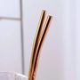Accessoires pour le vin - Paille Twist avec touillette en forme de pelle - 2 formes et 5 coloris - SOSTRAW & SMARTTHINGS